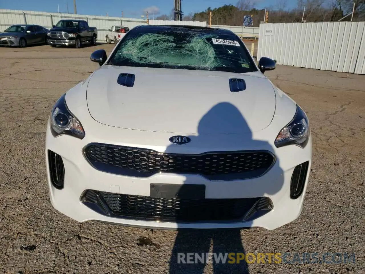 5 Photograph of a damaged car KNAE15LA3L6079196 KIA STINGER 2020