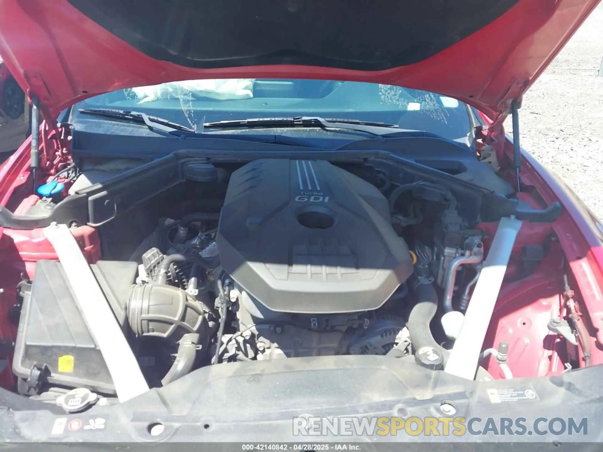 10 Photograph of a damaged car KNAE15LA4L6084309 KIA STINGER 2020