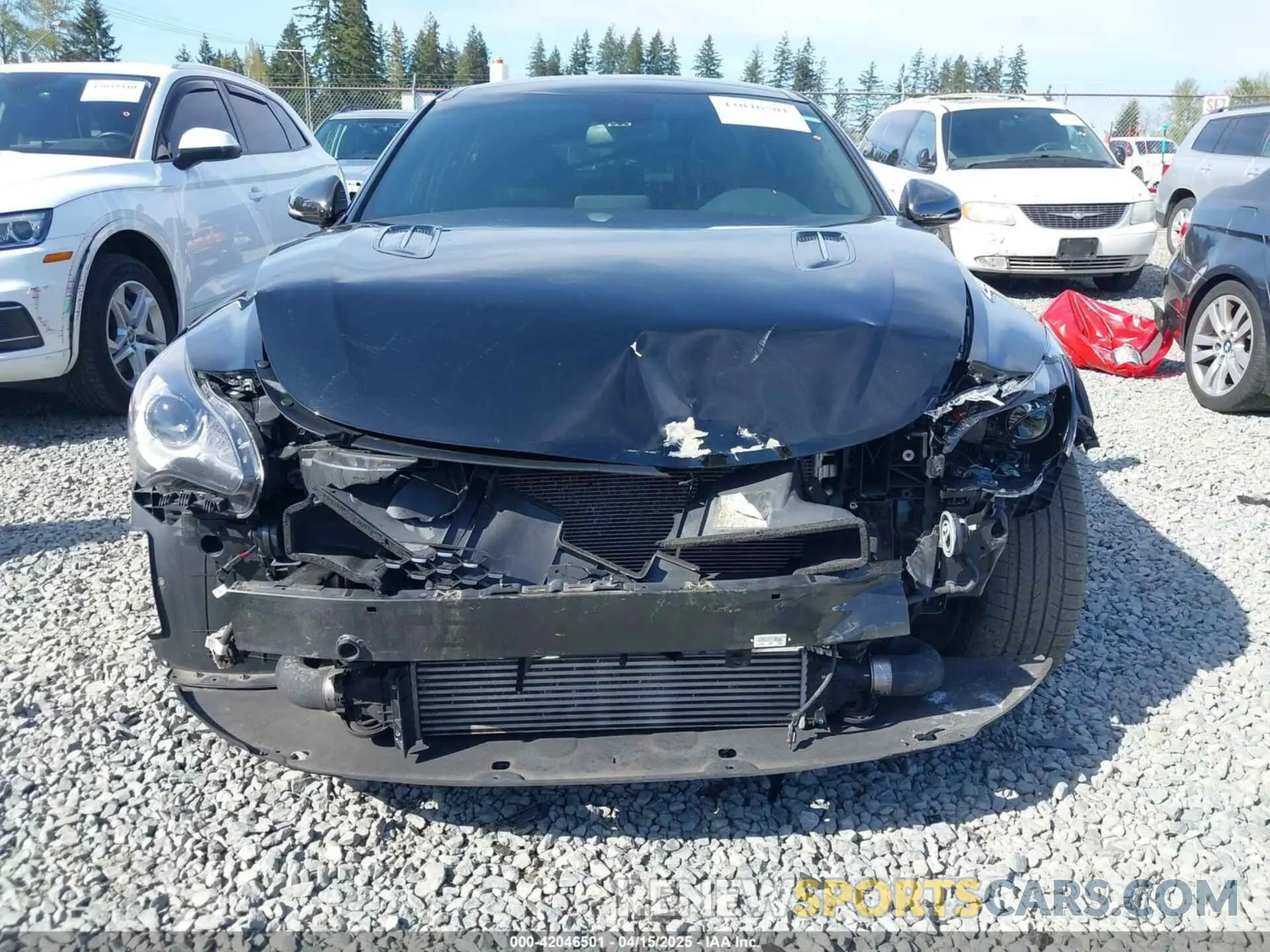 13 Photograph of a damaged car KNAE15LA4L6085251 KIA STINGER 2020