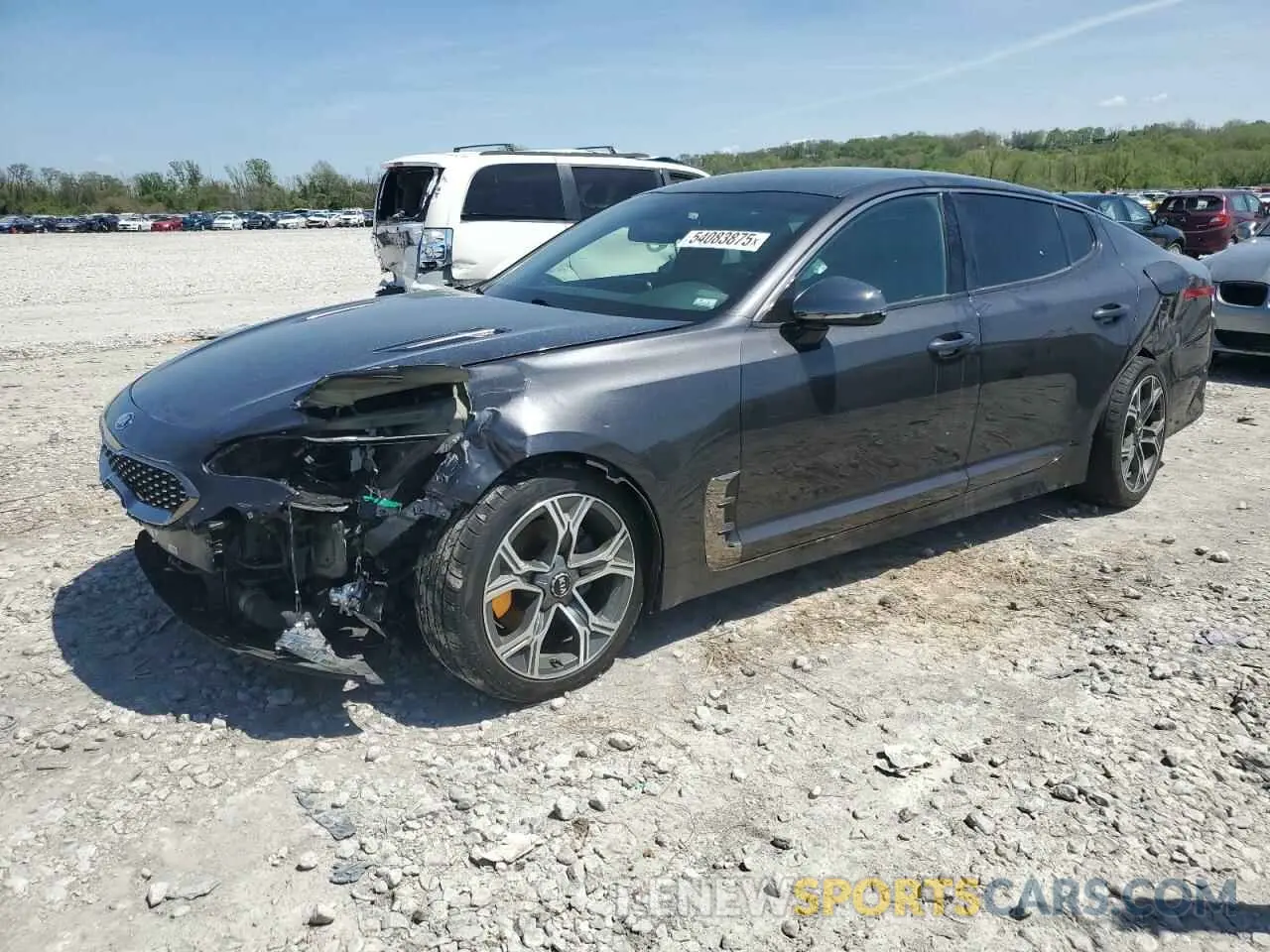 1 Photograph of a damaged car KNAE15LA7L6077211 KIA STINGER 2020