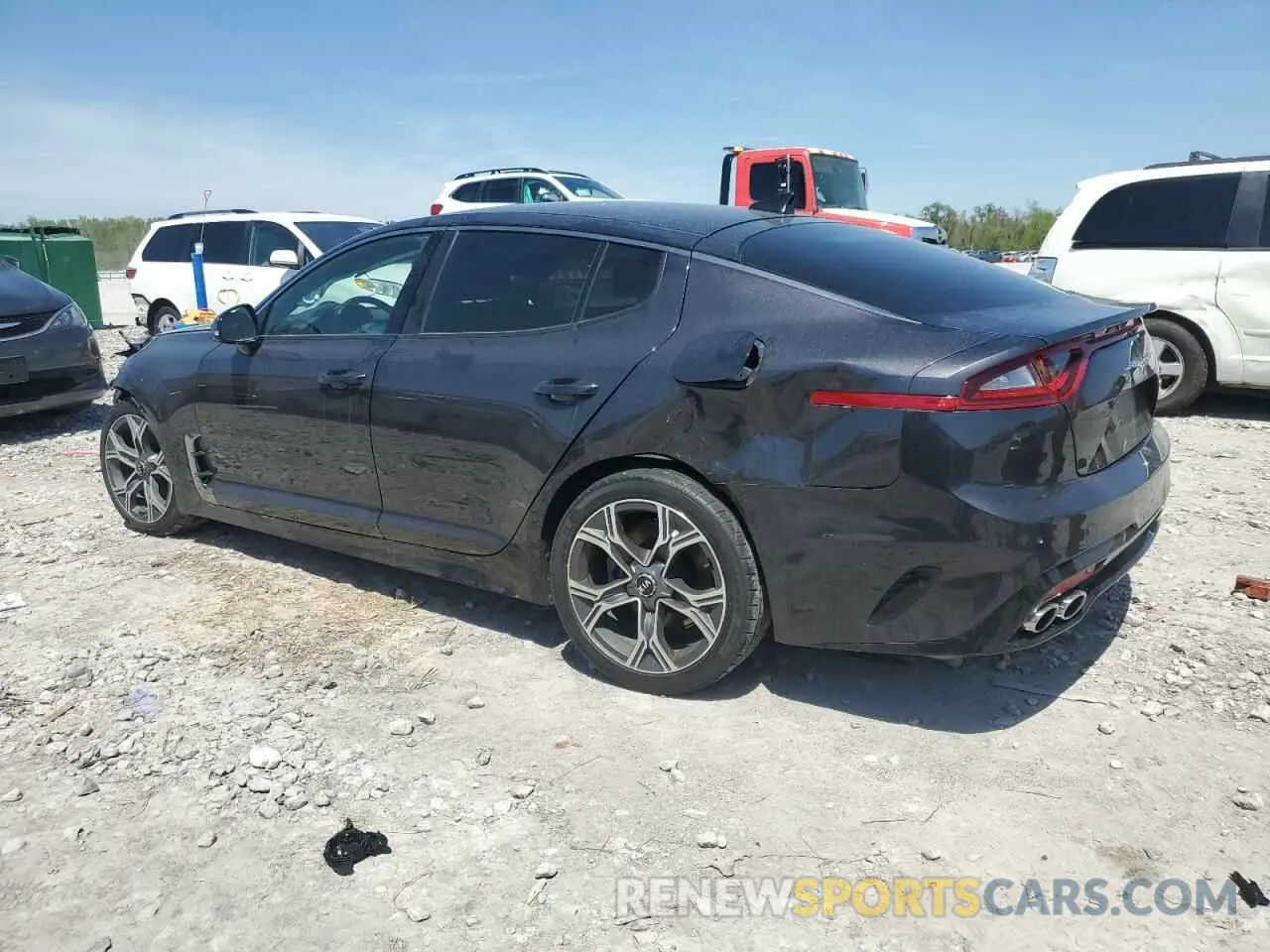 2 Photograph of a damaged car KNAE15LA7L6077211 KIA STINGER 2020