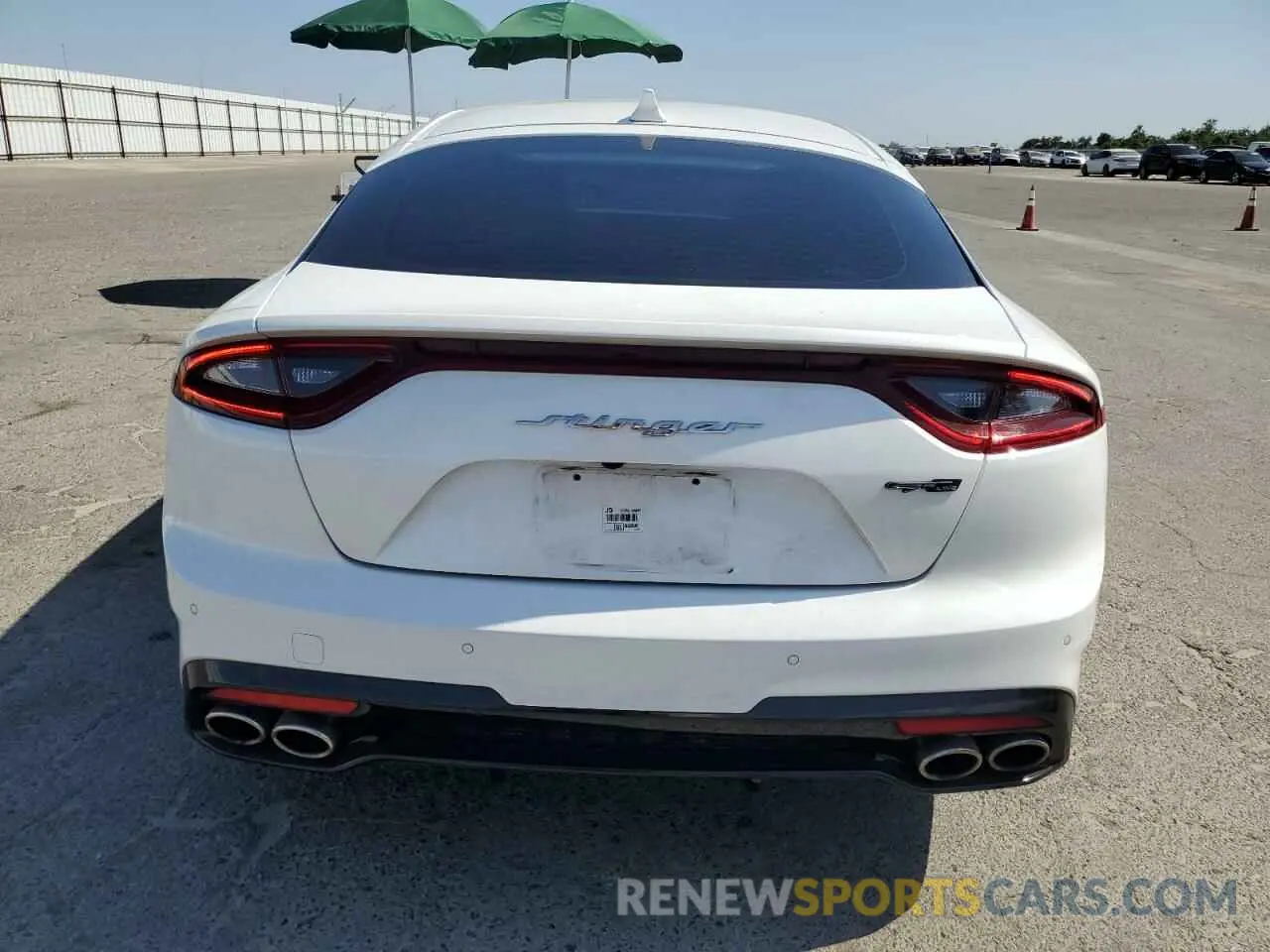 6 Photograph of a damaged car KNAE15LA7L6077242 KIA STINGER 2020
