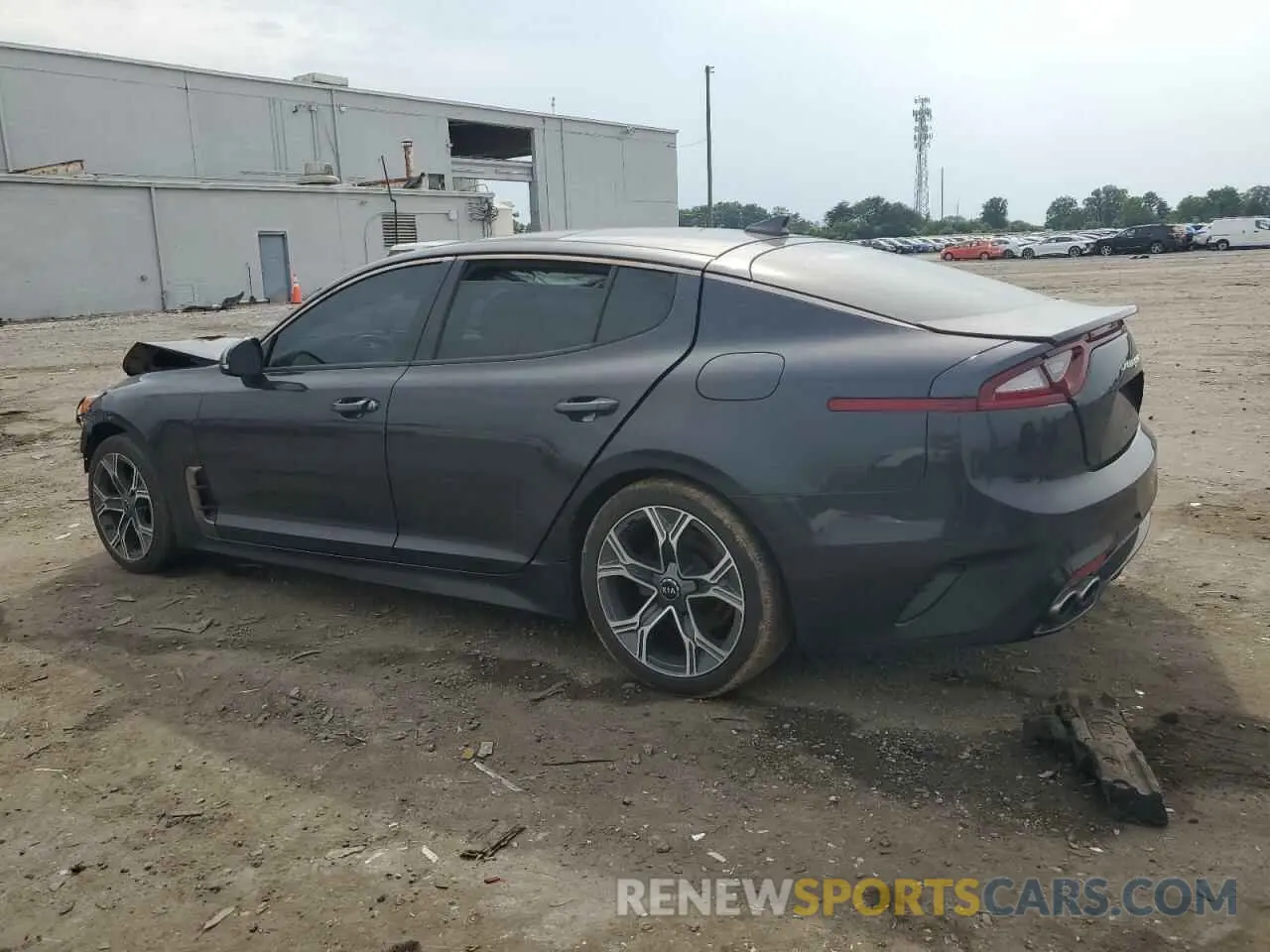 2 Photograph of a damaged car KNAE15LA8L6079484 KIA STINGER 2020