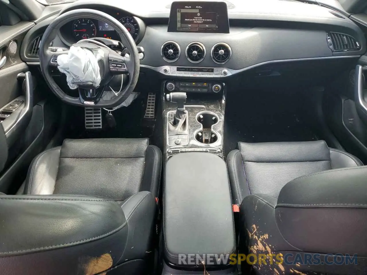 8 Photograph of a damaged car KNAE15LA8L6079484 KIA STINGER 2020