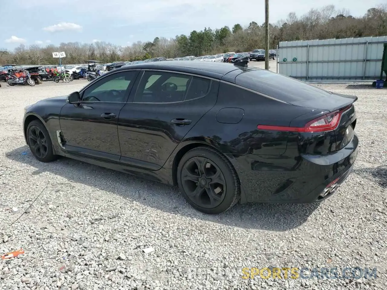 2 Photograph of a damaged car KNAE15LA9L6072317 KIA STINGER 2020