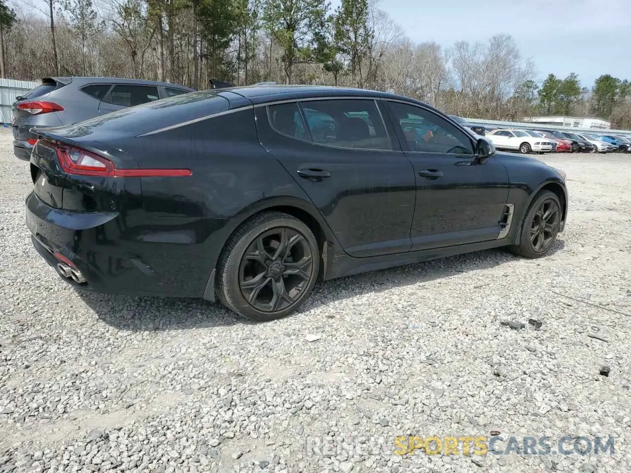 3 Photograph of a damaged car KNAE15LA9L6072317 KIA STINGER 2020