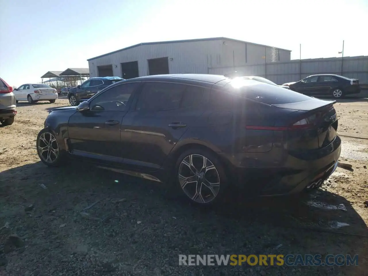 2 Photograph of a damaged car KNAE15LA9L6082328 KIA STINGER 2020