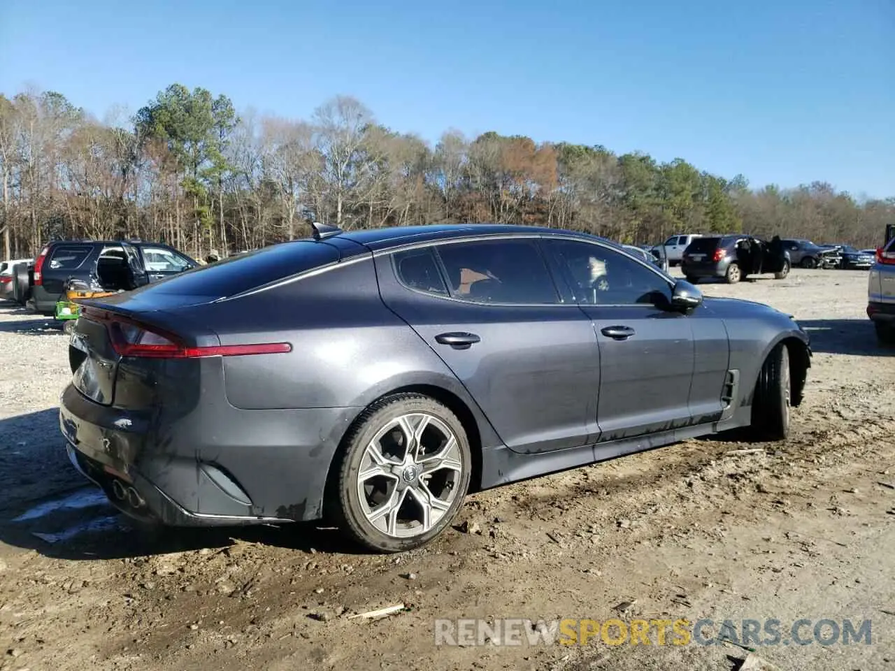 3 Photograph of a damaged car KNAE15LA9L6082328 KIA STINGER 2020