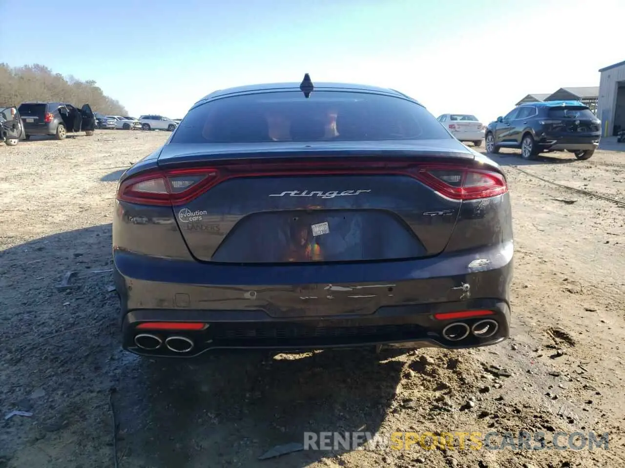 6 Photograph of a damaged car KNAE15LA9L6082328 KIA STINGER 2020