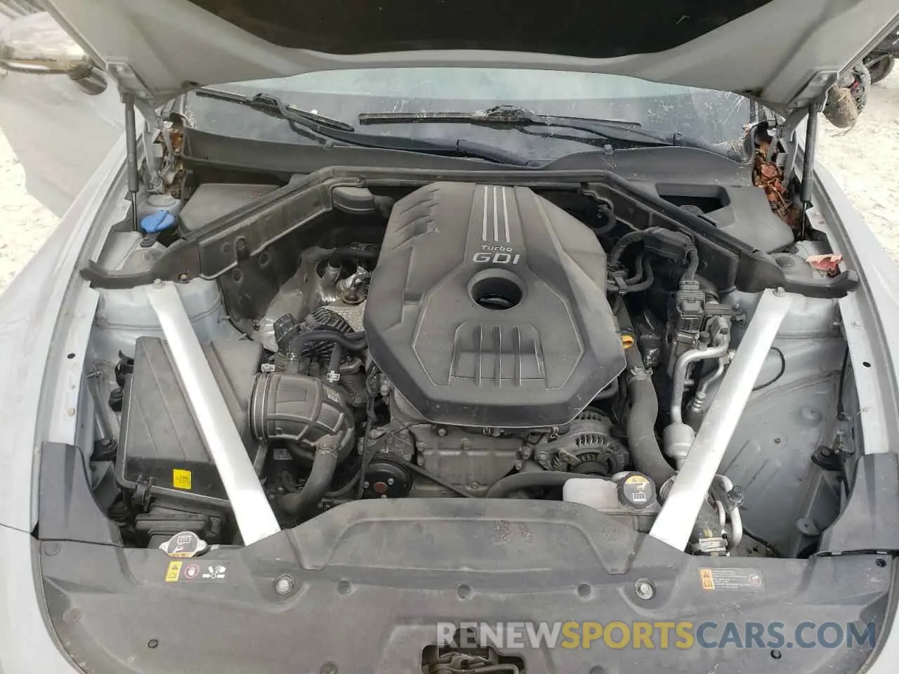 11 Photograph of a damaged car KNAE15LA9M6093105 KIA STINGER 2020