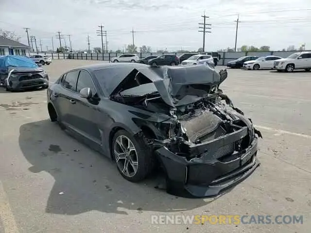 11 Photograph of a damaged car KNAE15LAXL6076182 KIA STINGER 2020