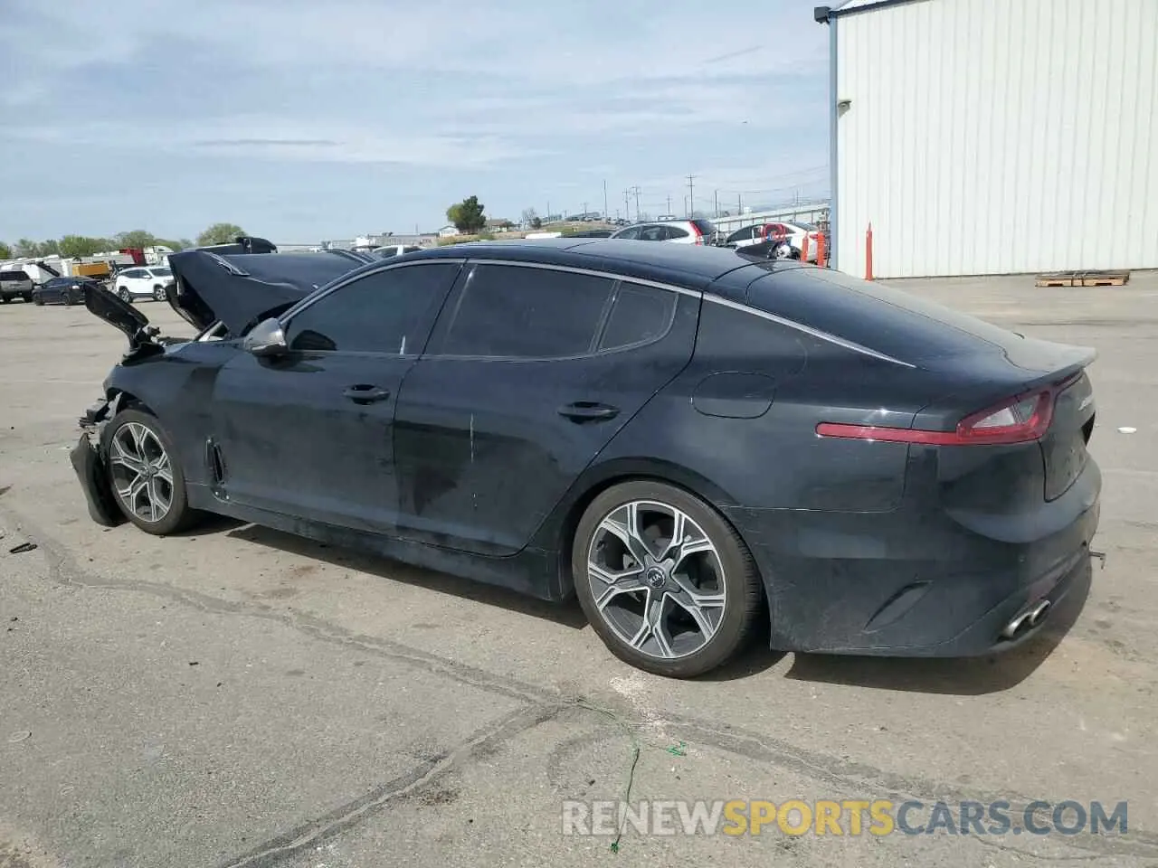 2 Photograph of a damaged car KNAE15LAXL6076182 KIA STINGER 2020