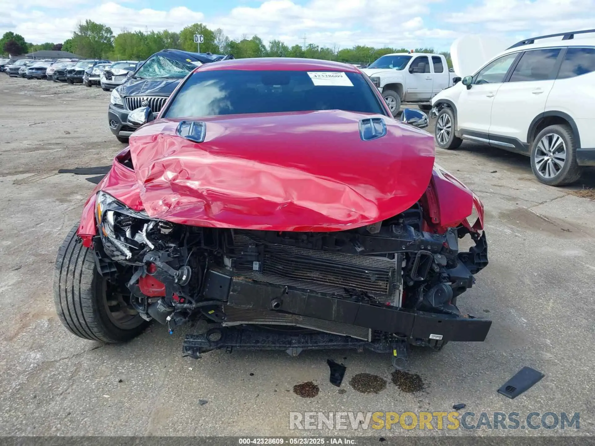 6 Photograph of a damaged car KNAE35LC0L6080320 KIA STINGER 2020