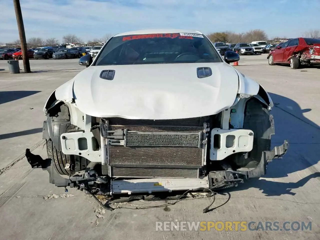 5 Photograph of a damaged car KNAE35LC4L6073404 KIA STINGER 2020
