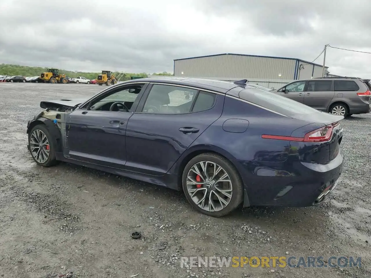 2 Photograph of a damaged car KNAE35LC5L6086551 KIA STINGER 2020
