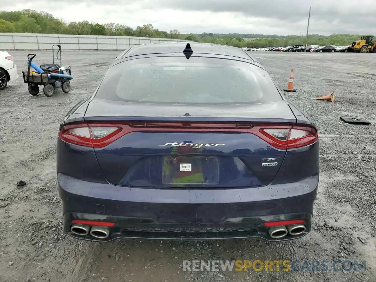 6 Photograph of a damaged car KNAE35LC5L6086551 KIA STINGER 2020