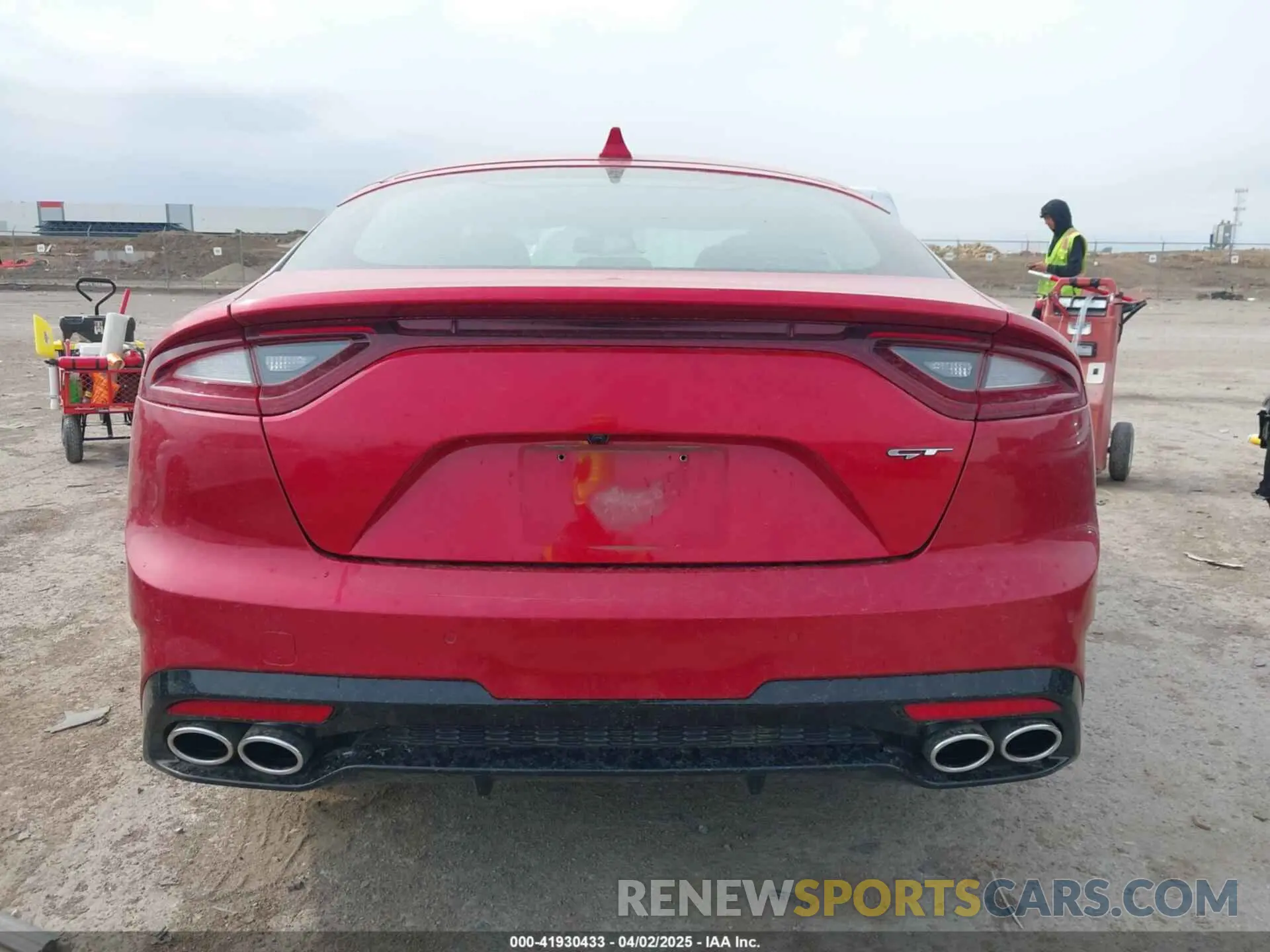 16 Photograph of a damaged car KNAE35LC8L6075740 KIA STINGER 2020