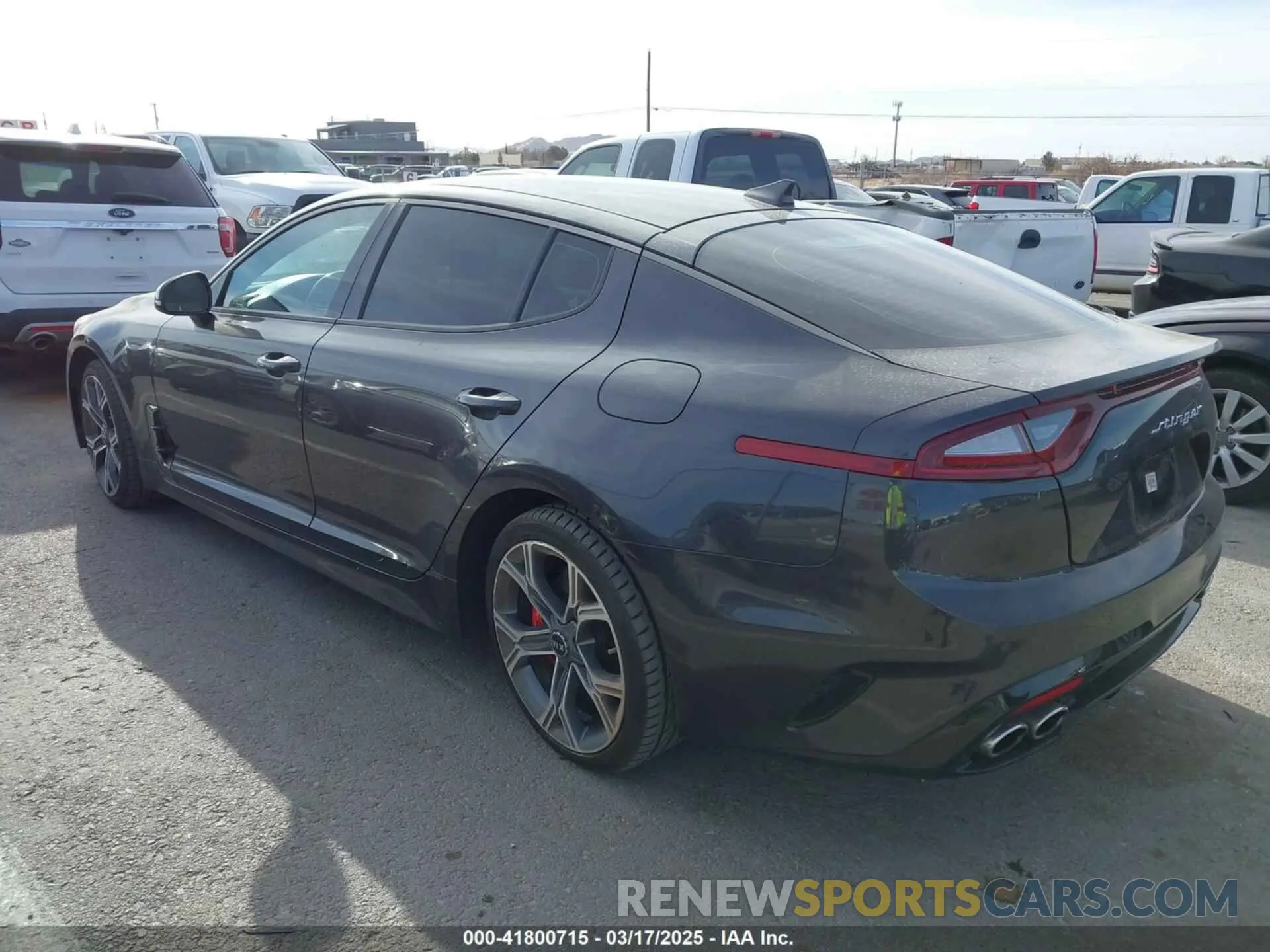 3 Photograph of a damaged car KNAE35LCXL6082785 KIA STINGER 2020