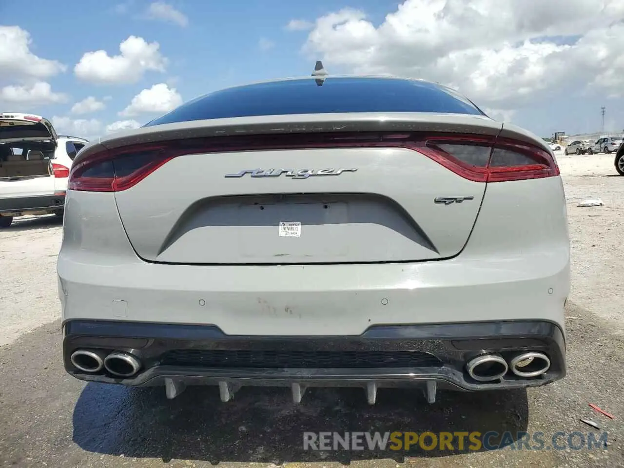 6 Photograph of a damaged car KNAE45LC2L6084091 KIA STINGER 2020