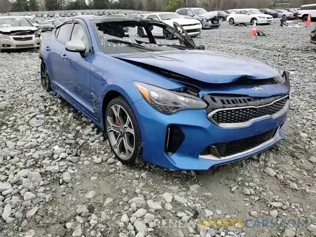 10 Photograph of a damaged car KNAE45LC3L6072175 KIA STINGER 2020