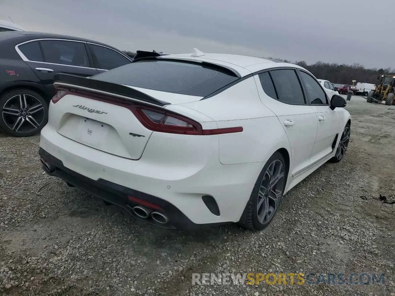 3 Photograph of a damaged car KNAE45LC3L6084620 KIA STINGER 2020