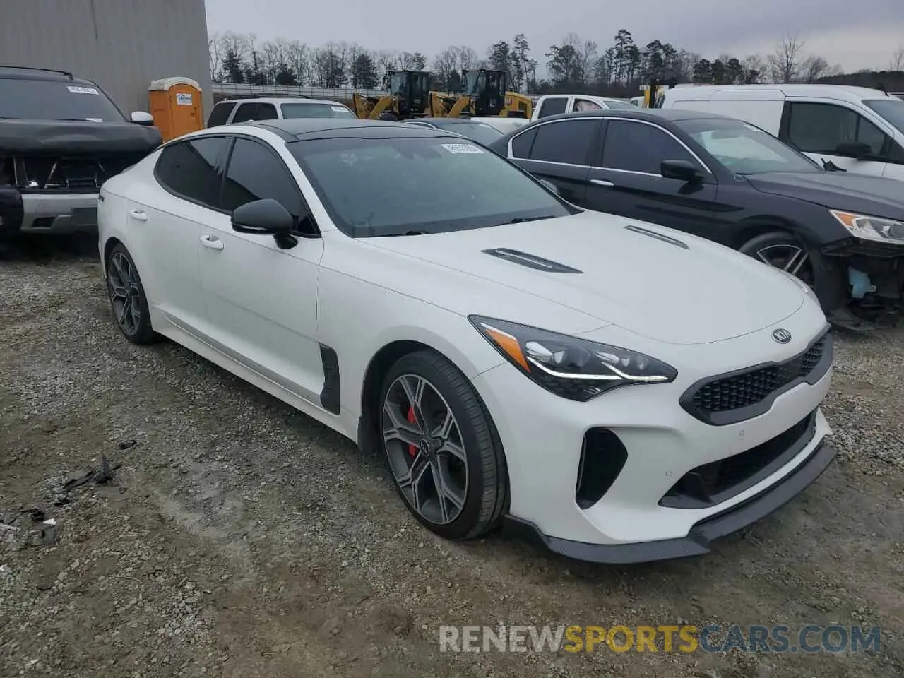 4 Photograph of a damaged car KNAE45LC3L6084620 KIA STINGER 2020