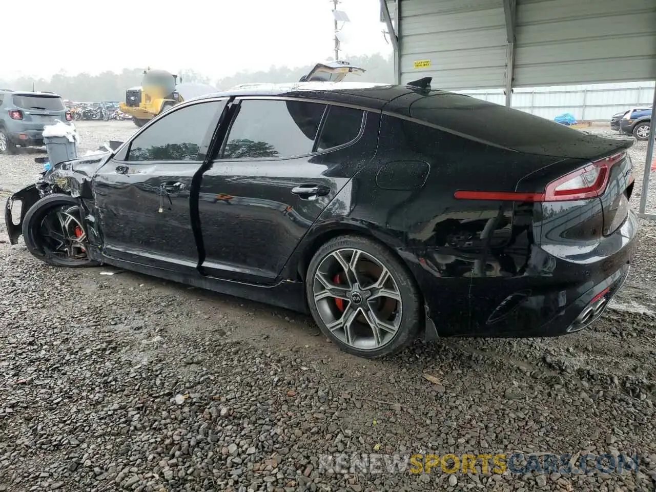 2 Photograph of a damaged car KNAE45LC5L6077359 KIA STINGER 2020