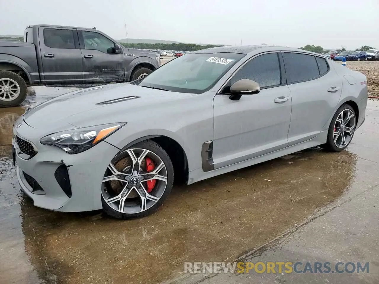 1 Photograph of a damaged car KNAE45LC8L6080207 KIA STINGER 2020