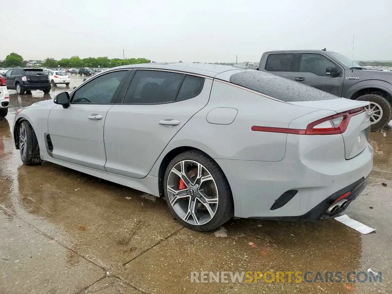 2 Photograph of a damaged car KNAE45LC8L6080207 KIA STINGER 2020