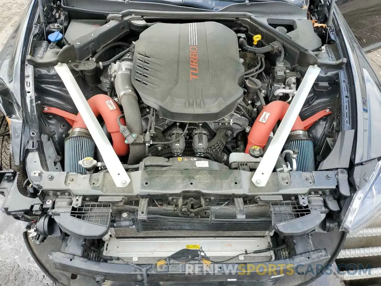 12 Photograph of a damaged car KNAE45LC8L6081602 KIA STINGER 2020