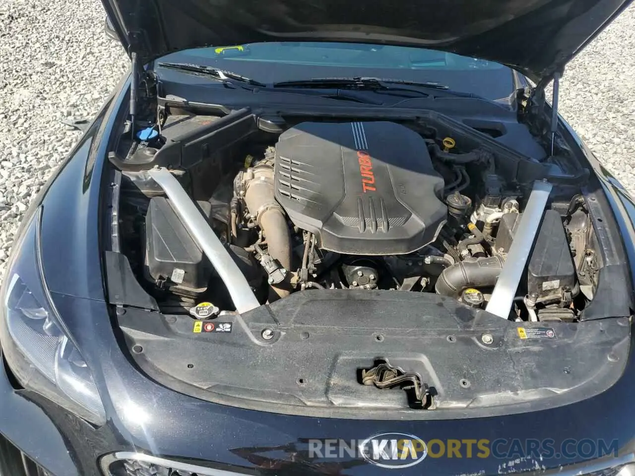 11 Photograph of a damaged car KNAE55LC5L6081490 KIA STINGER 2020