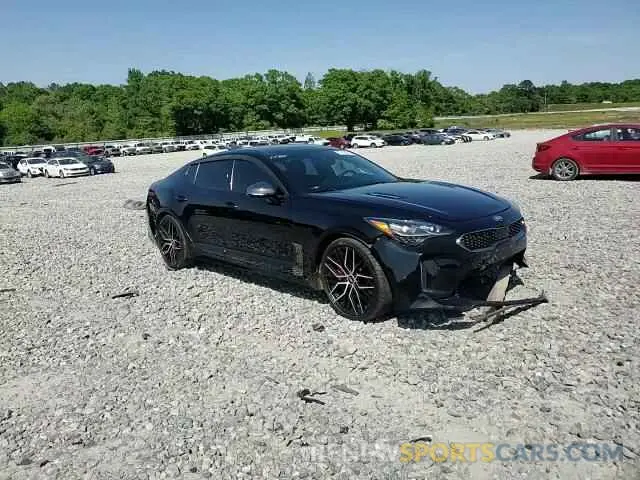 13 Photograph of a damaged car KNAE55LC5L6081490 KIA STINGER 2020