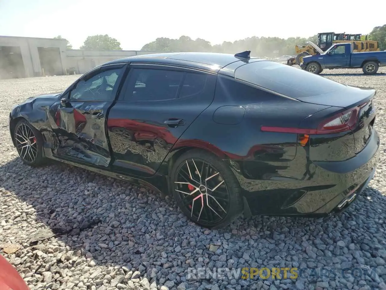 2 Photograph of a damaged car KNAE55LC5L6081490 KIA STINGER 2020