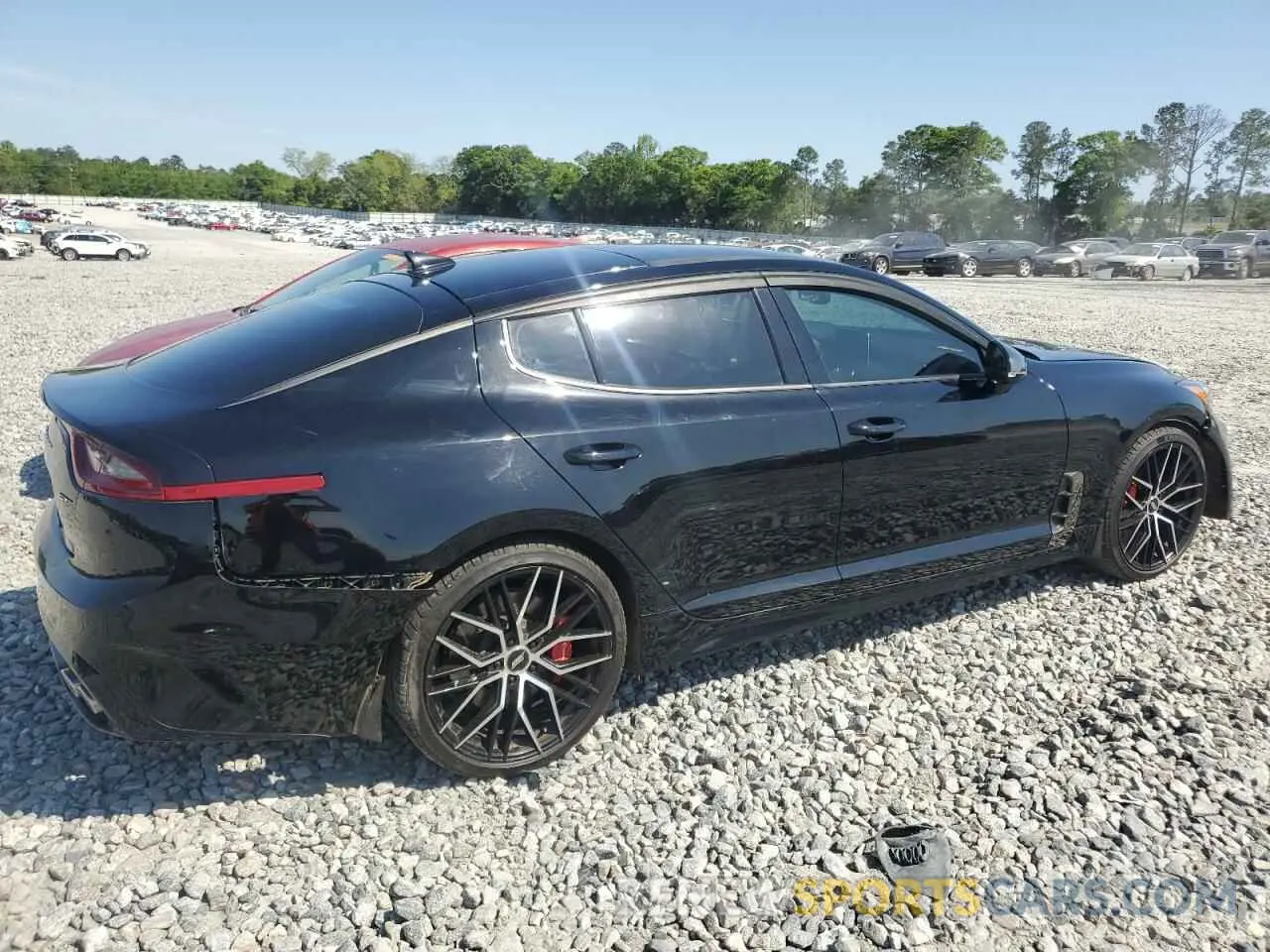 3 Photograph of a damaged car KNAE55LC5L6081490 KIA STINGER 2020