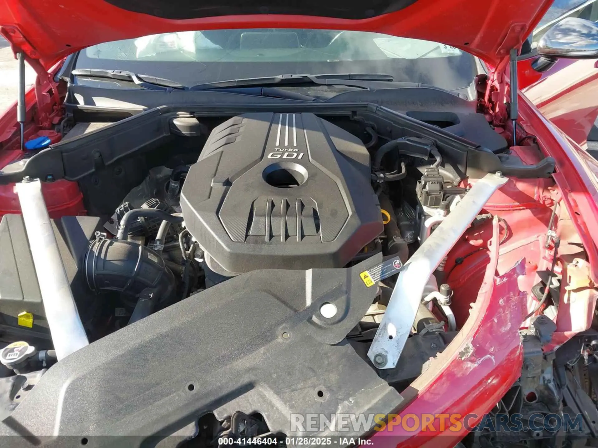 10 Photograph of a damaged car KNAE15LA0M6088116 KIA STINGER 2021