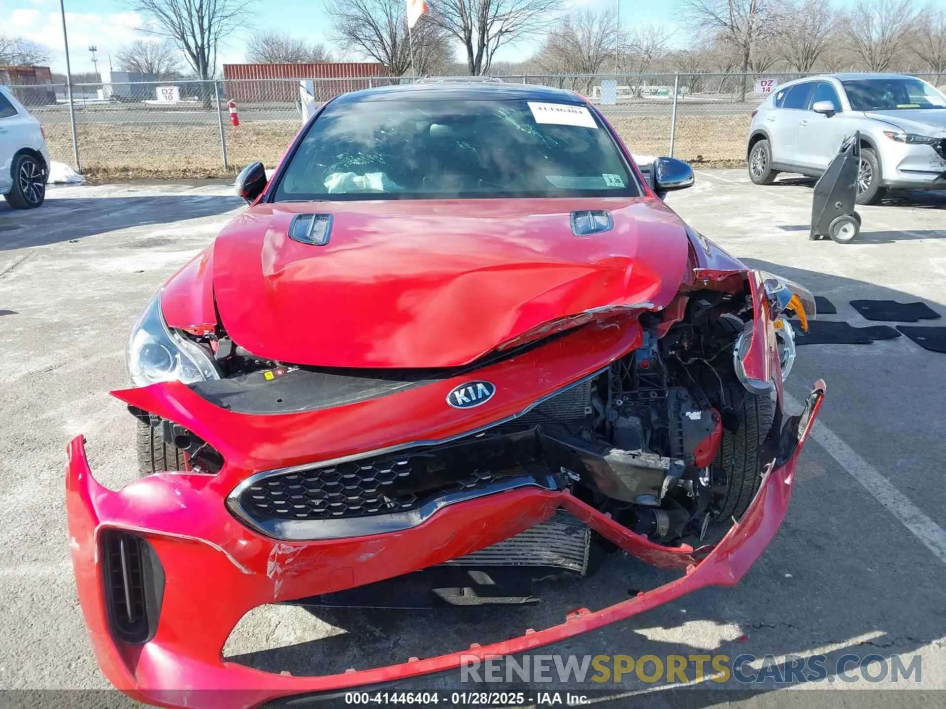 12 Photograph of a damaged car KNAE15LA0M6088116 KIA STINGER 2021