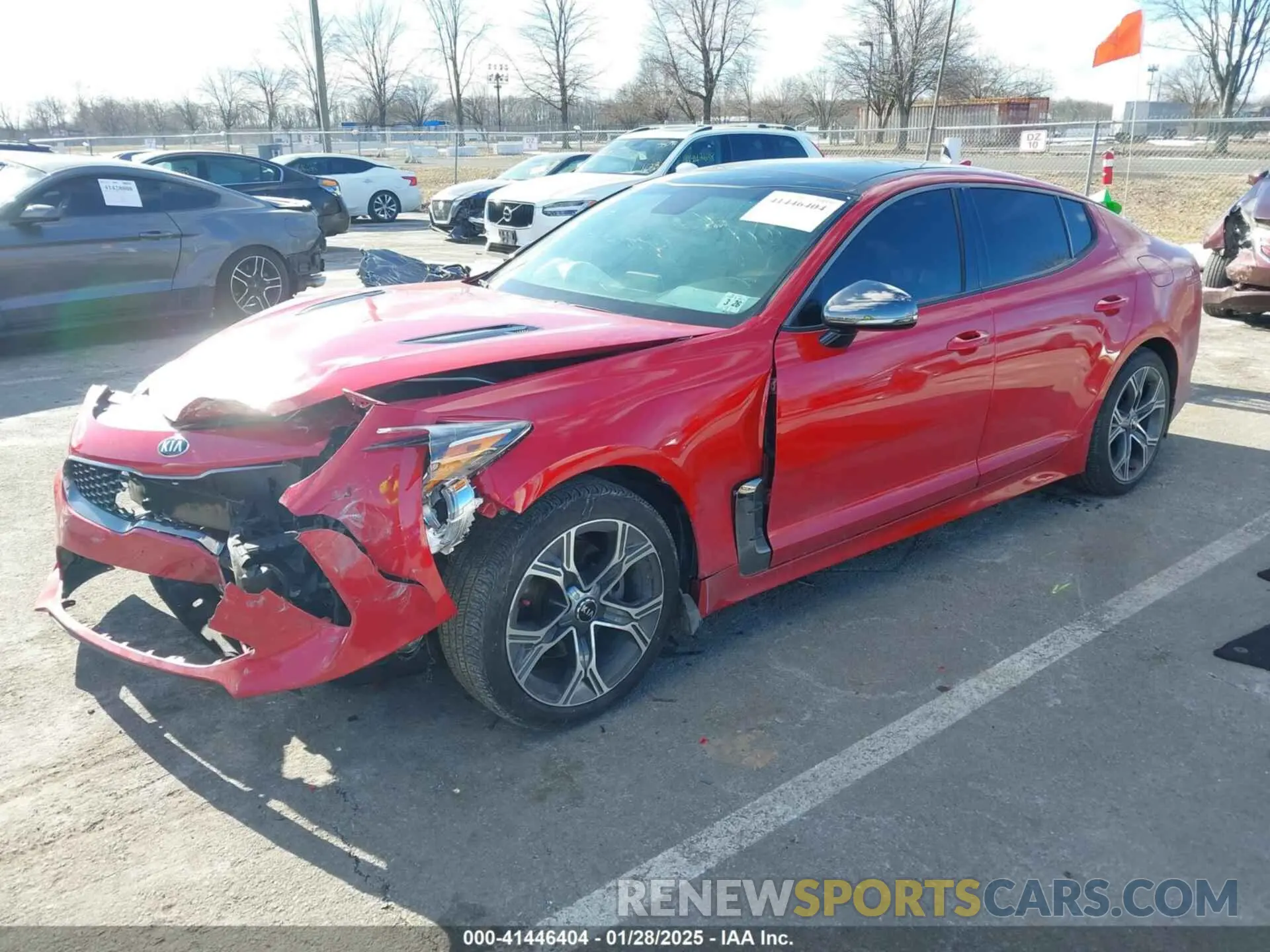 2 Photograph of a damaged car KNAE15LA0M6088116 KIA STINGER 2021