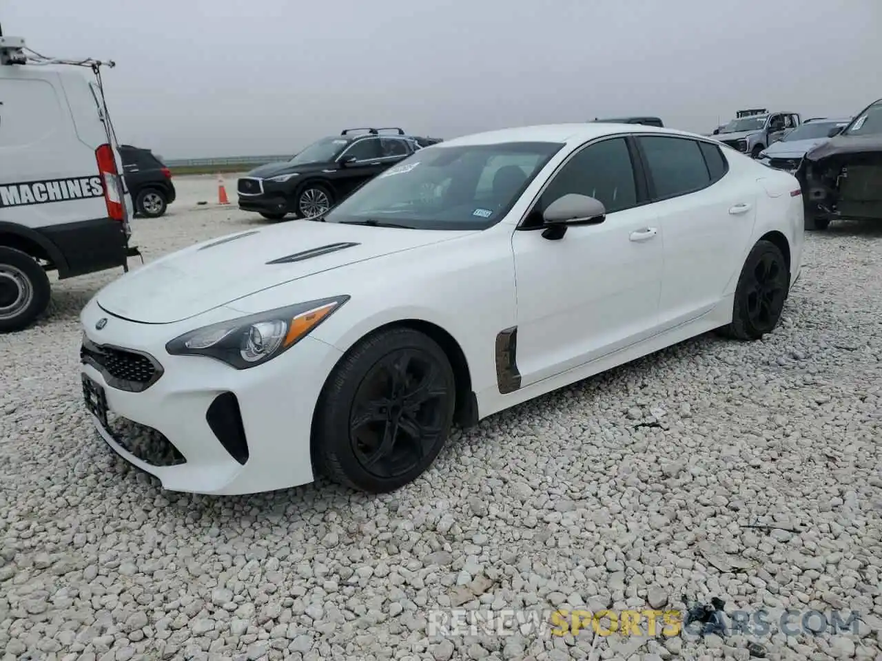 1 Photograph of a damaged car KNAE15LA1M6094961 KIA STINGER 2021