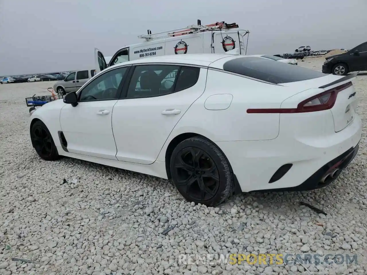 2 Photograph of a damaged car KNAE15LA1M6094961 KIA STINGER 2021