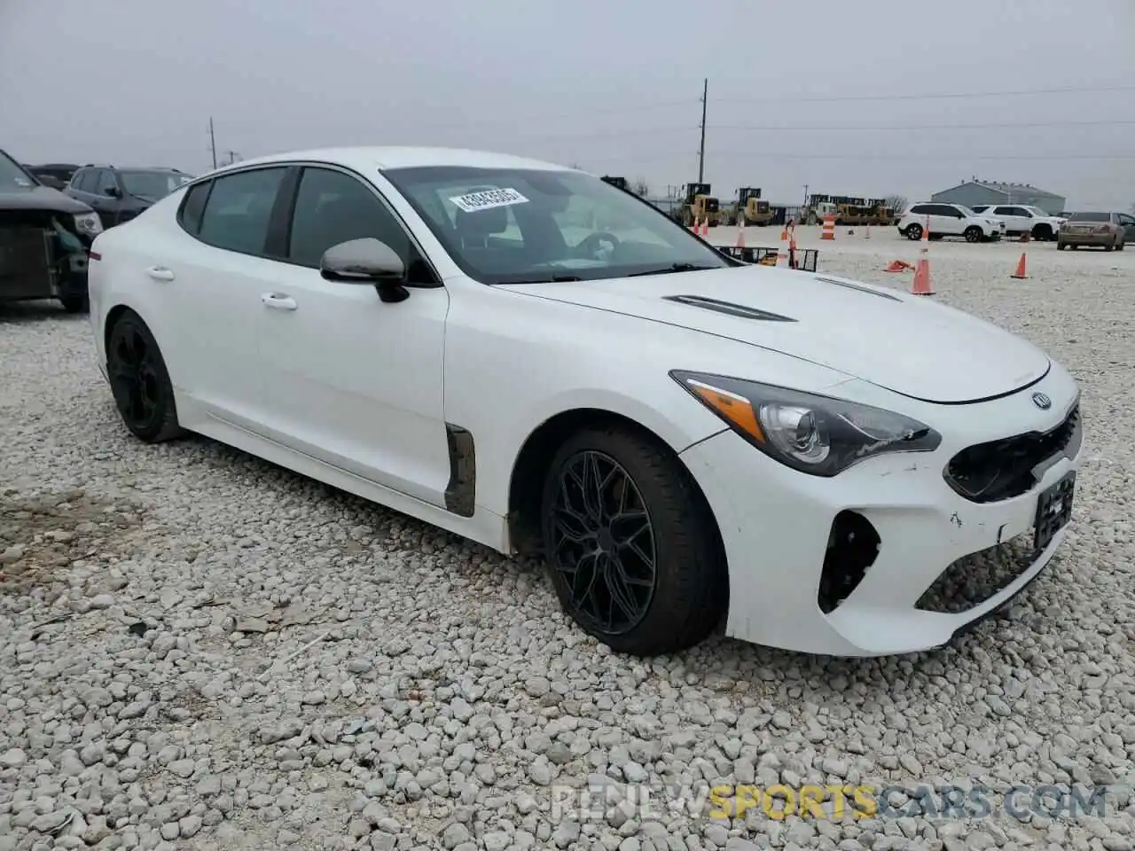 4 Photograph of a damaged car KNAE15LA1M6094961 KIA STINGER 2021