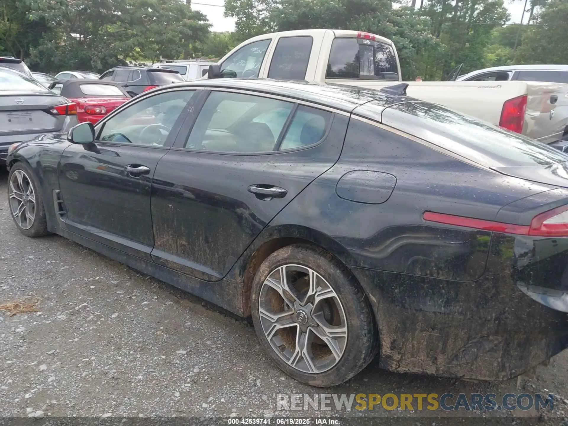 14 Photograph of a damaged car KNAE15LA2M6087467 KIA STINGER 2021