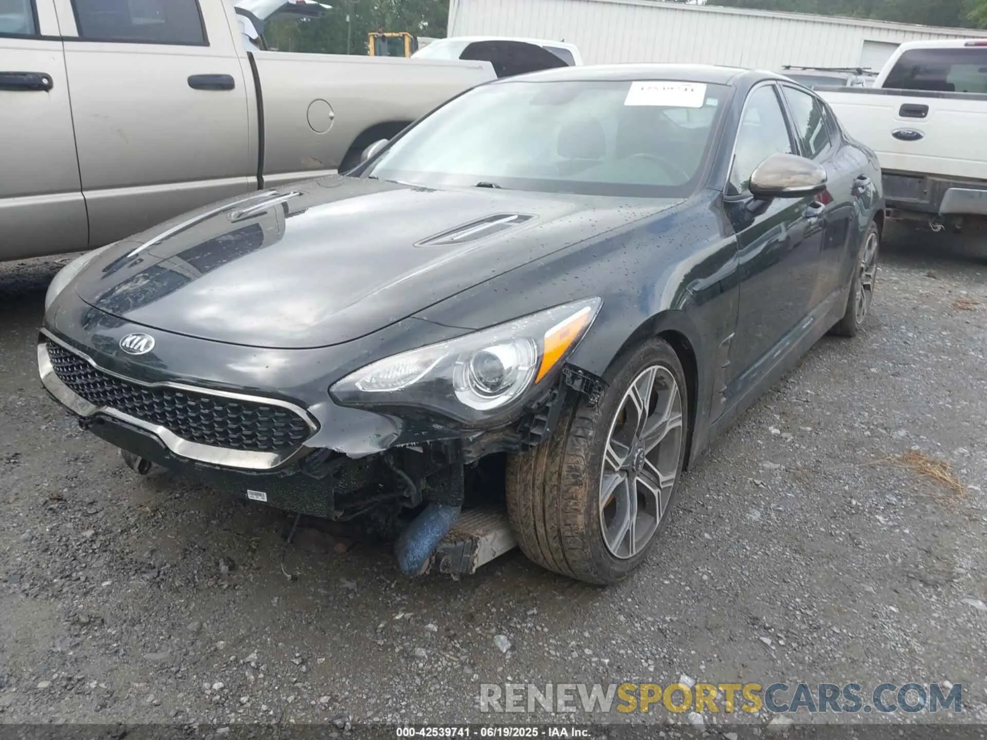 2 Photograph of a damaged car KNAE15LA2M6087467 KIA STINGER 2021