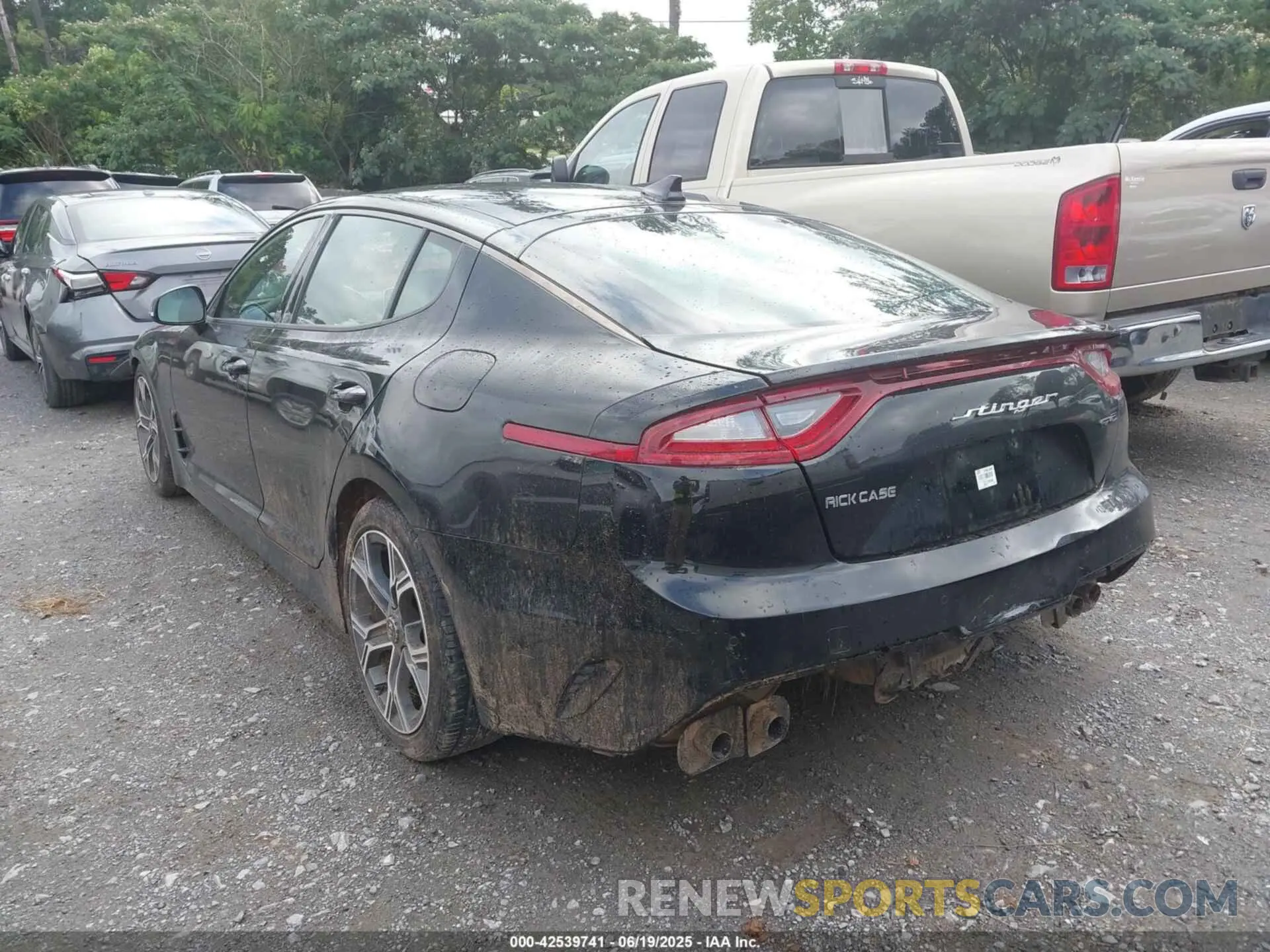 3 Photograph of a damaged car KNAE15LA2M6087467 KIA STINGER 2021