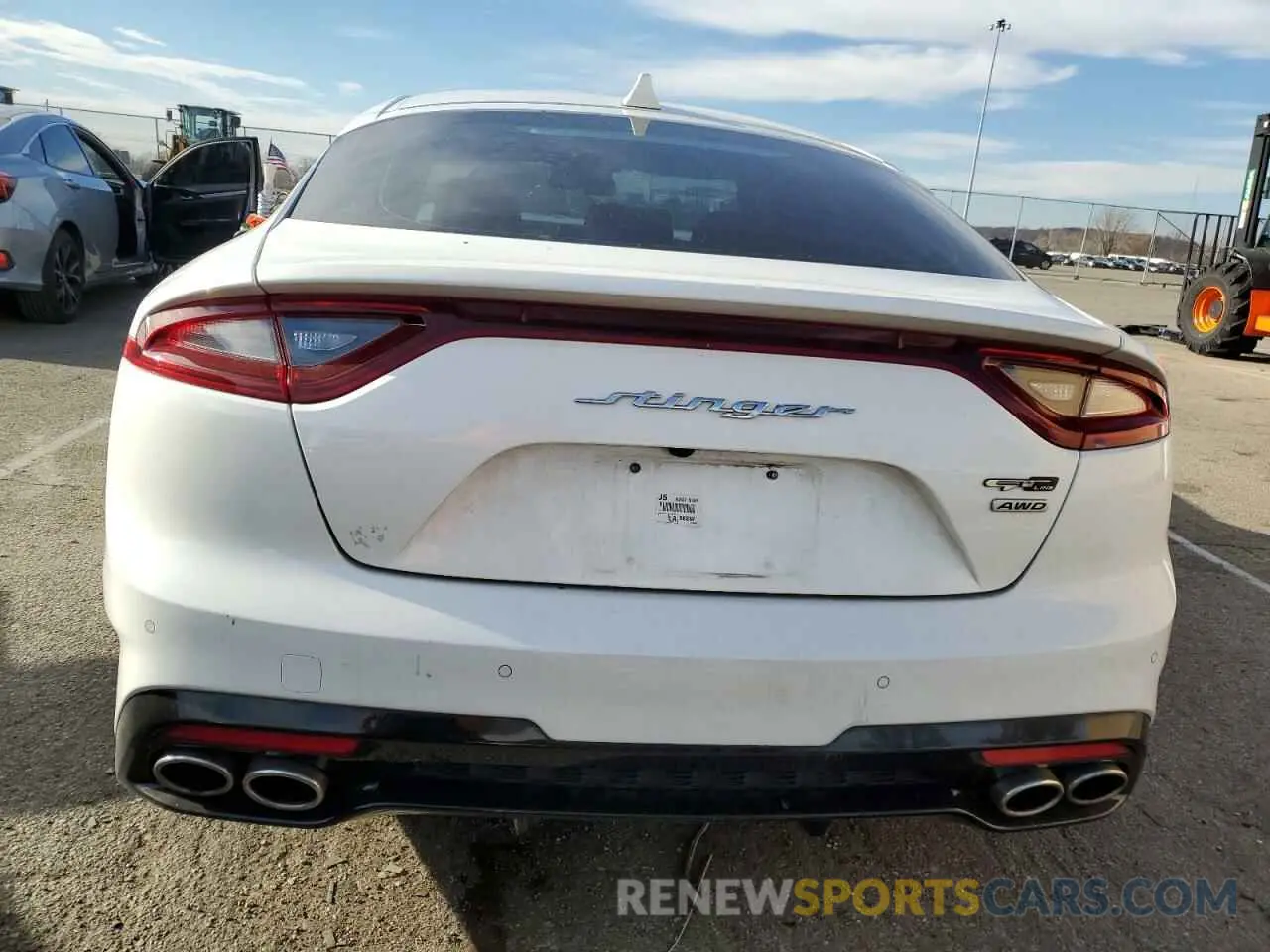 6 Photograph of a damaged car KNAE15LA3M6098185 KIA STINGER 2021