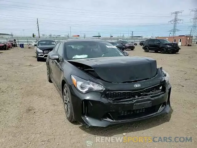13 Photograph of a damaged car KNAE15LA5M6087706 KIA STINGER 2021