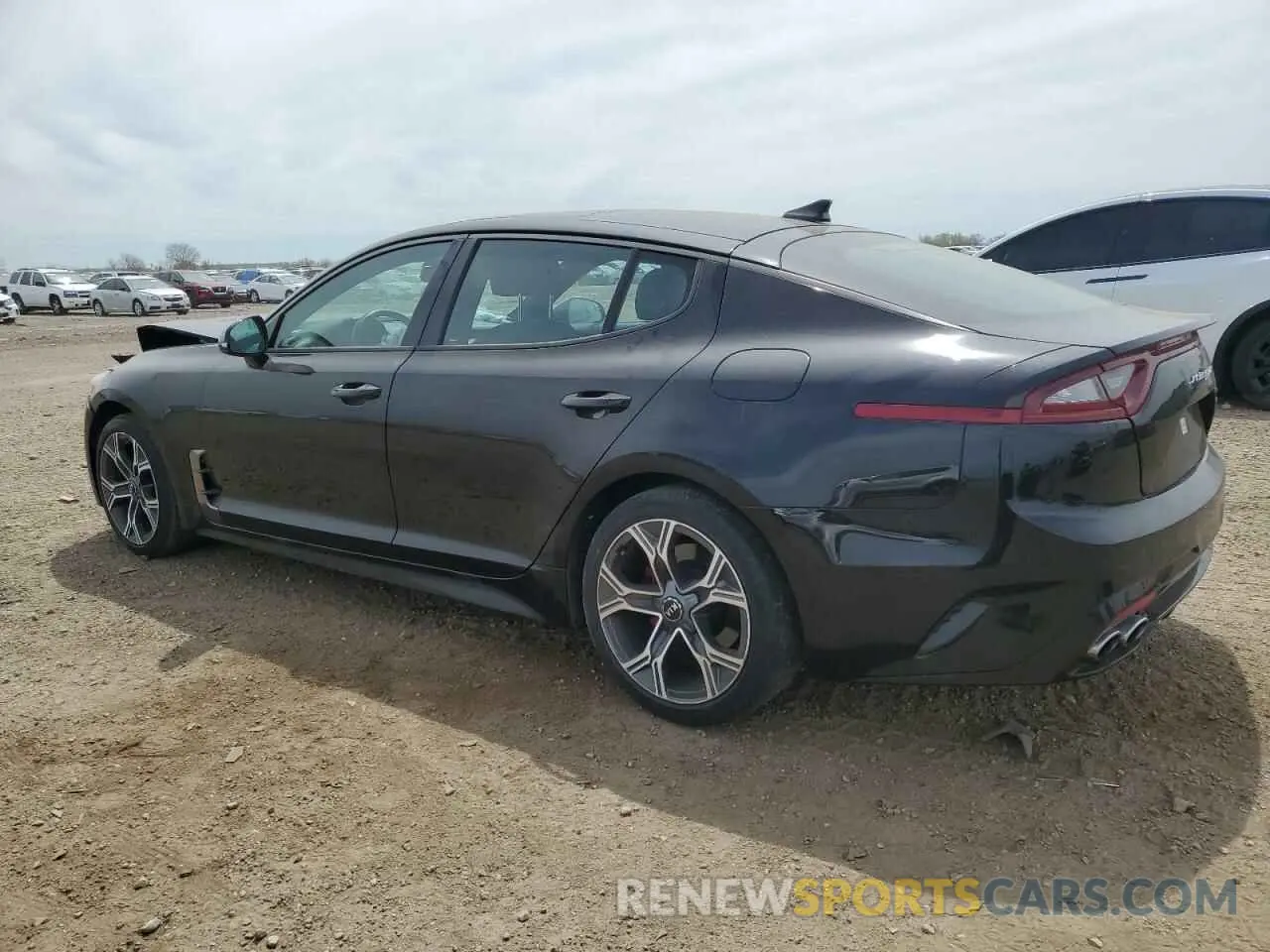 2 Photograph of a damaged car KNAE15LA5M6087706 KIA STINGER 2021