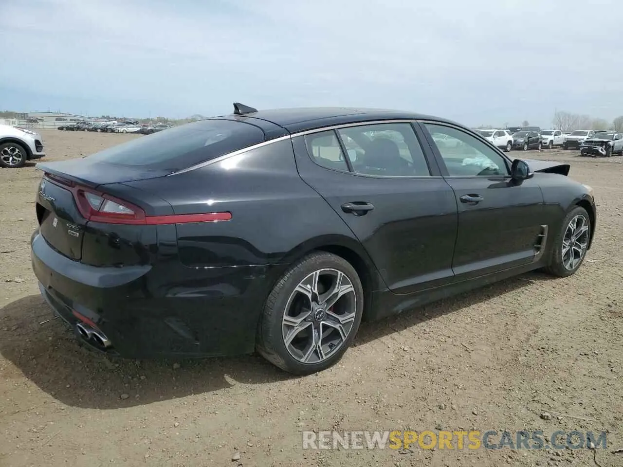 3 Photograph of a damaged car KNAE15LA5M6087706 KIA STINGER 2021