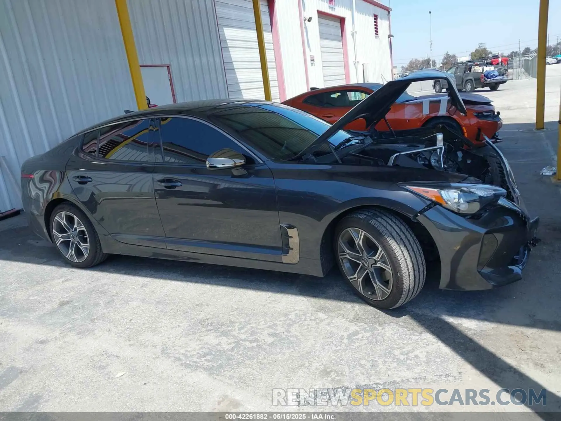 13 Photograph of a damaged car KNAE15LA8M6089725 KIA STINGER 2021
