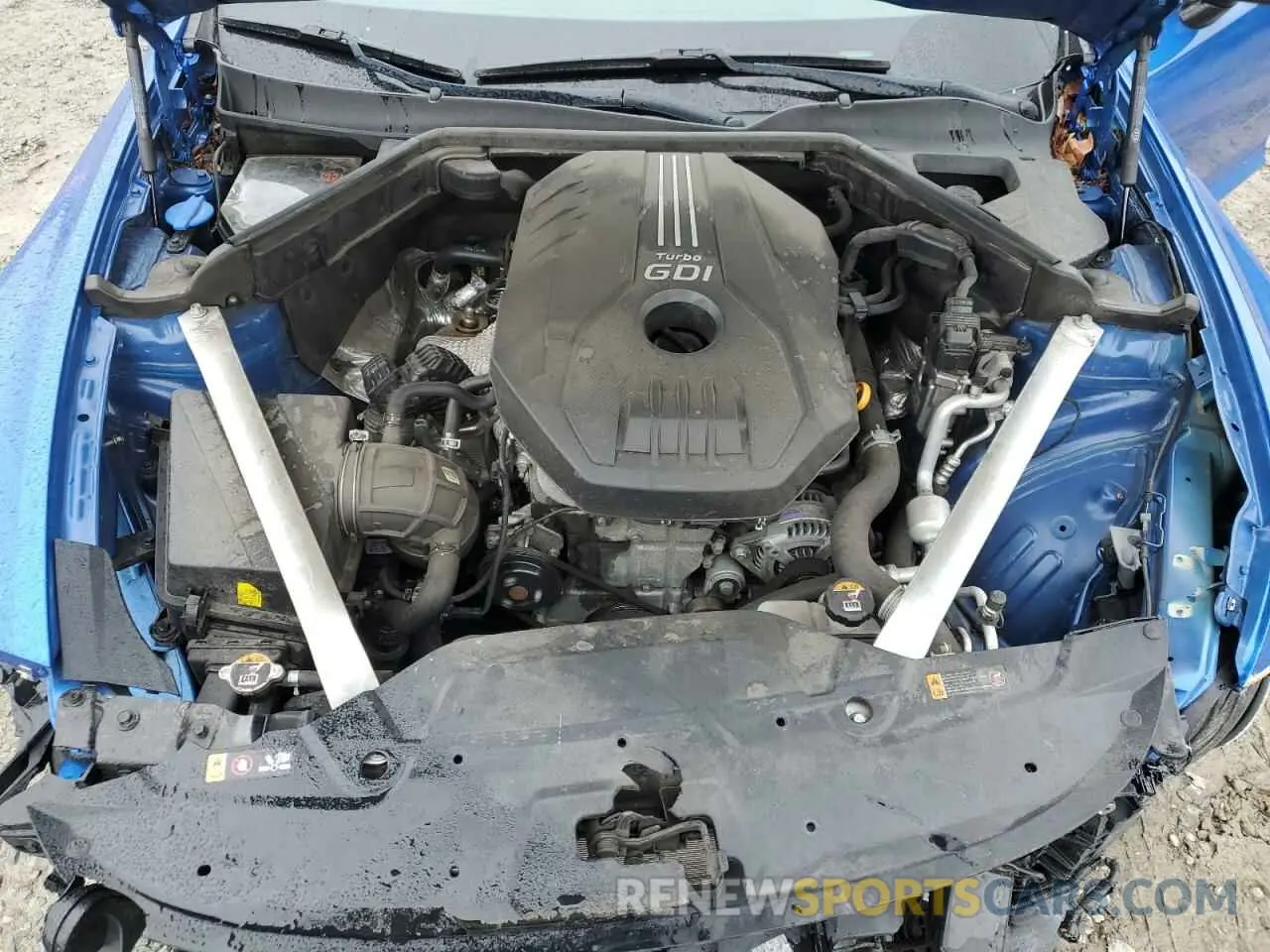 12 Photograph of a damaged car KNAE15LA8M6098246 KIA STINGER 2021