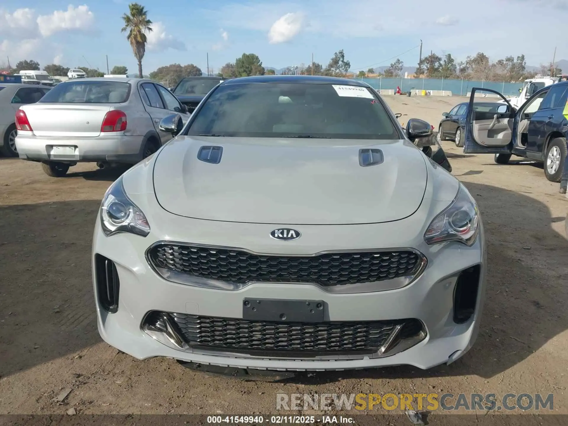 12 Photograph of a damaged car KNAE15LAXM6097213 KIA STINGER 2021